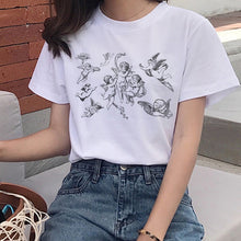 Load image into Gallery viewer, Harajuku Angel Kawaii T Shirt Women Ullzang Cute Baby Angels T-shirt 90s Graphic Aesthetic Tshirt Korean Style Top Tees Female