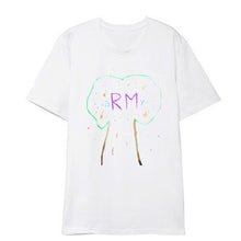 Load image into Gallery viewer, Kpop Jin Suga Summer T-shirt 5TH MUSTER Busan Seoul Concert Graffiti Clothes K-pop Korean Fashion Harajuku T Shirt K Pop Tshirt