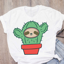 Load image into Gallery viewer, Women Tshirts This Cactus Print Summer Shirt Casual Funny Harajuku T Shirt Gift 90s Lady Kawaii Short Sleeve Female T-shirt