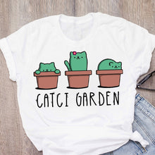Load image into Gallery viewer, Women Tshirts This Cactus Print Summer Shirt Casual Funny Harajuku T Shirt Gift 90s Lady Kawaii Short Sleeve Female T-shirt