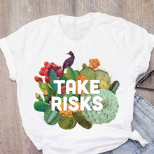 Load image into Gallery viewer, Women Tshirts This Cactus Print Summer Shirt Casual Funny Harajuku T Shirt Gift 90s Lady Kawaii Short Sleeve Female T-shirt