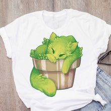 Load image into Gallery viewer, Women Tshirts This Cactus Print Summer Shirt Casual Funny Harajuku T Shirt Gift 90s Lady Kawaii Short Sleeve Female T-shirt
