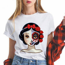 Load image into Gallery viewer, Lungs Flowers women t shirt Funny femme tshirt fashion ulzzang short sleeve female harajuku t-shirt Oversize