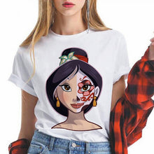 Load image into Gallery viewer, Lungs Flowers women t shirt Funny femme tshirt fashion ulzzang short sleeve female harajuku t-shirt Oversize