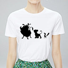 Load image into Gallery viewer, Summer HAKUNA MATATA English Print Female T-shirt Loose Handsome With Harajuku T shirt Funny Taste Cool Neutral T-shirt Tshirt