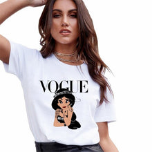 Load image into Gallery viewer, Harajuku tshirt 90s Fashion VOGUE Printed T Shirt Women Kawaii Female T-Shirt Summer Short Sleeve Tee Shirts Casual Female Tops