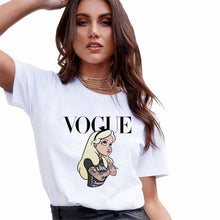 Load image into Gallery viewer, Harajuku tshirt 90s Fashion VOGUE Printed T Shirt Women Kawaii Female T-Shirt Summer Short Sleeve Tee Shirts Casual Female Tops