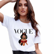 Load image into Gallery viewer, Harajuku tshirt 90s Fashion VOGUE Printed T Shirt Women Kawaii Female T-Shirt Summer Short Sleeve Tee Shirts Casual Female Tops
