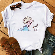 Load image into Gallery viewer, Vogue Princess Kawaii Harajuku T Shirt Women Ullzang Cute Anime T-shirt Funny Cartoon Graphic Tshirt 90s Fashion Top Tees Female
