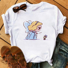 Load image into Gallery viewer, Vogue Princess Kawaii Harajuku T Shirt Women Ullzang Cute Anime T-shirt Funny Cartoon Graphic Tshirt 90s Fashion Top Tees Female