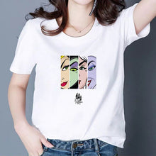 Load image into Gallery viewer, Plus Size Cool Print Tshirt Fascinating Summer Maleficent T shirt BAD GIRLS HAVE HAVE MORE FUN Harajuku Funny Graphic T-shirt

