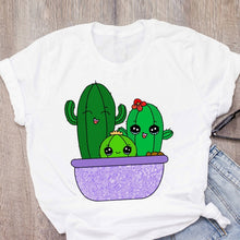 Load image into Gallery viewer, Women Tshirts This Cactus Print Summer Shirt Casual Funny Harajuku T Shirt Gift 90s Lady Kawaii Short Sleeve Female T-shirt
