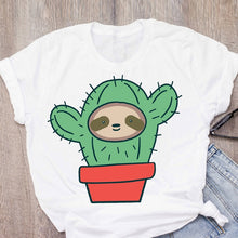 Load image into Gallery viewer, Women Tshirts This Cactus Print Summer Shirt Casual Funny Harajuku T Shirt Gift 90s Lady Kawaii Short Sleeve Female T-shirt
