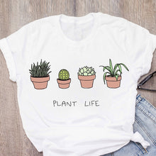 Load image into Gallery viewer, Women Tshirts This Cactus Print Summer Shirt Casual Funny Harajuku T Shirt Gift 90s Lady Kawaii Short Sleeve Female T-shirt

