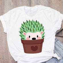 Load image into Gallery viewer, Women Tshirts This Cactus Print Summer Shirt Casual Funny Harajuku T Shirt Gift 90s Lady Kawaii Short Sleeve Female T-shirt
