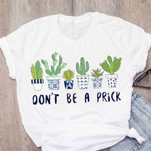 Load image into Gallery viewer, Women Tshirts This Cactus Print Summer Shirt Casual Funny Harajuku T Shirt Gift 90s Lady Kawaii Short Sleeve Female T-shirt
