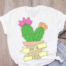 Load image into Gallery viewer, Women Tshirts This Cactus Print Summer Shirt Casual Funny Harajuku T Shirt Gift 90s Lady Kawaii Short Sleeve Female T-shirt
