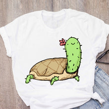 Load image into Gallery viewer, Women Tshirts This Cactus Print Summer Shirt Casual Funny Harajuku T Shirt Gift 90s Lady Kawaii Short Sleeve Female T-shirt
