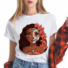 Load image into Gallery viewer, Lungs Flowers women t shirt Funny femme tshirt fashion ulzzang short sleeve female harajuku t-shirt Oversize
