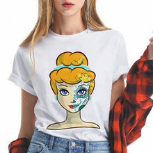 Load image into Gallery viewer, Lungs Flowers women t shirt Funny femme tshirt fashion ulzzang short sleeve female harajuku t-shirt Oversize
