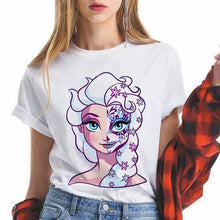 Load image into Gallery viewer, Lungs Flowers women t shirt Funny femme tshirt fashion ulzzang short sleeve female harajuku t-shirt Oversize
