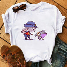 Load image into Gallery viewer, Vogue Princess Kawaii Harajuku T Shirt Women Ullzang Cute Anime T-shirt Funny Cartoon Graphic Tshirt 90s Fashion Top Tees Female
