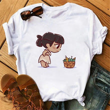 Load image into Gallery viewer, Vogue Princess Kawaii Harajuku T Shirt Women Ullzang Cute Anime T-shirt Funny Cartoon Graphic Tshirt 90s Fashion Top Tees Female
